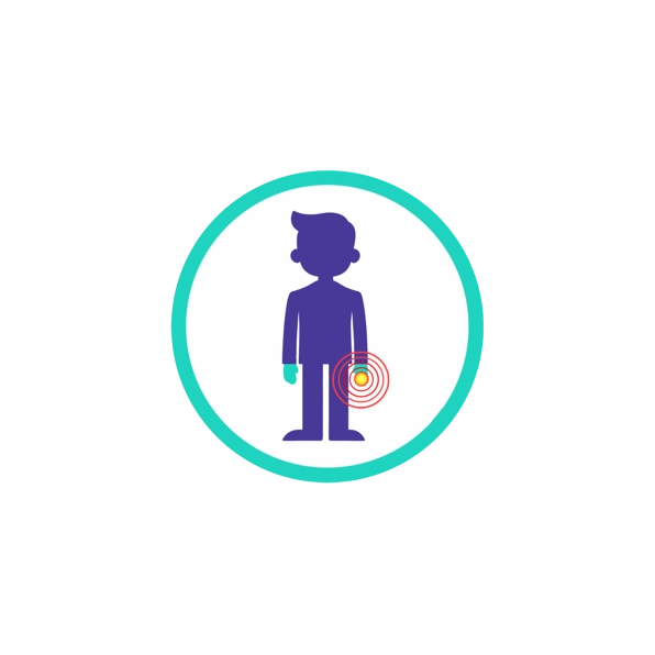 Trigger finger icon