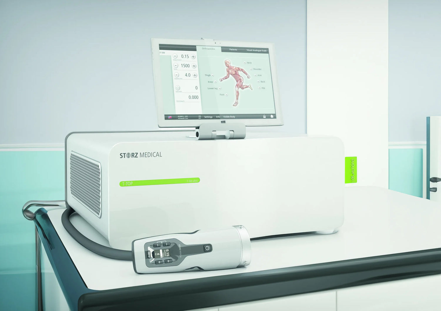 Storz medical Duolith SD1 T-Top ultra focused shockwave equipment